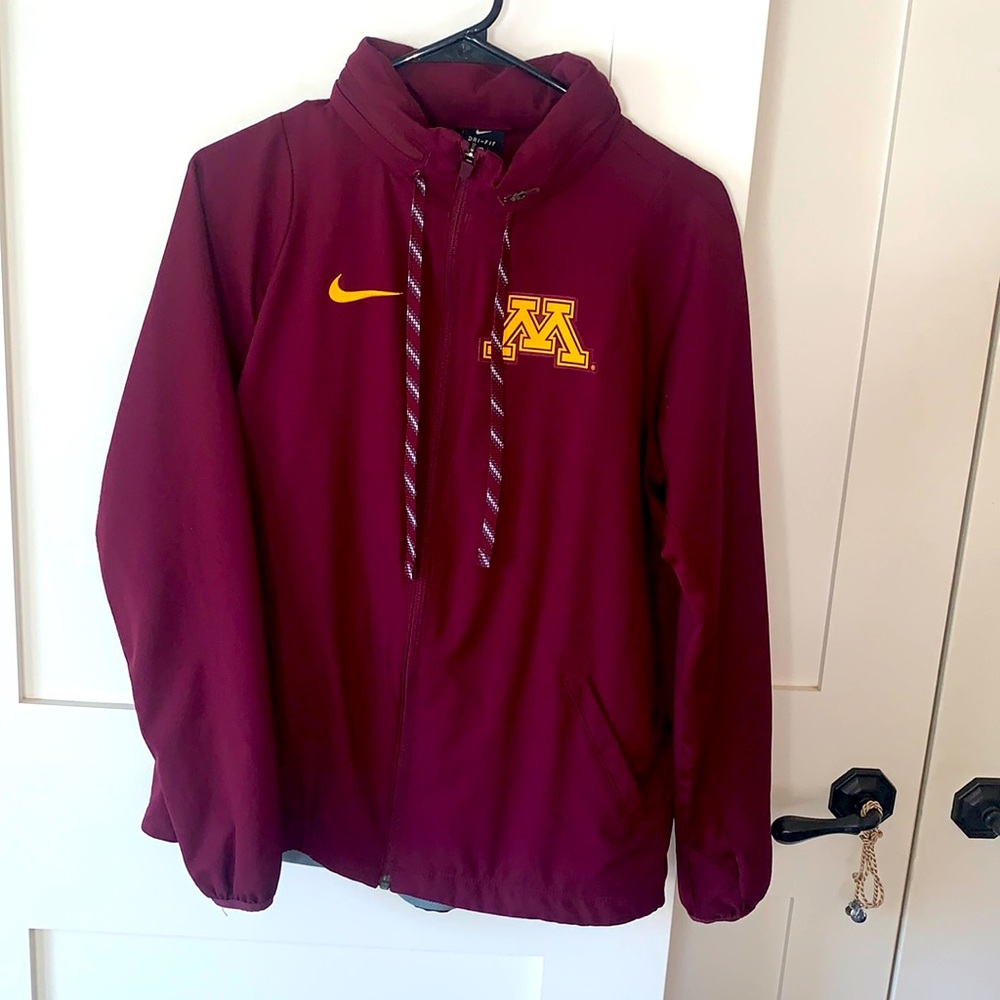 University of Minnesota Nike Zip Up Sweatshirt